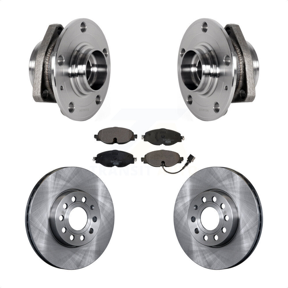 Transit Auto KBB-123394 Wheel Bearing and Hub Assembly for 2016 Audi A3 - Front product image