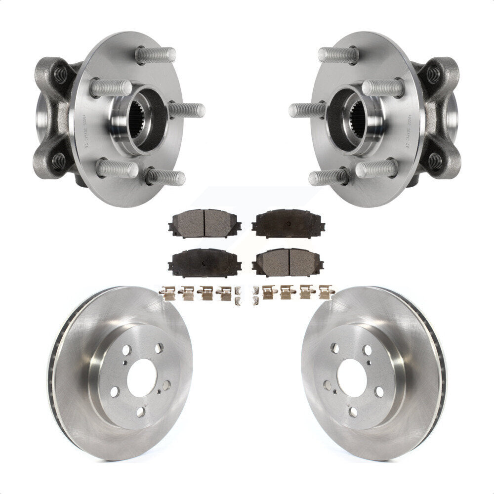 Transit Auto KBB-123405 Wheel Bearing and Hub Assembly for 2016-2022 Toyota Corolla, Toyota Prius AWD-e, Toyota Prius Prime & more - Front product image