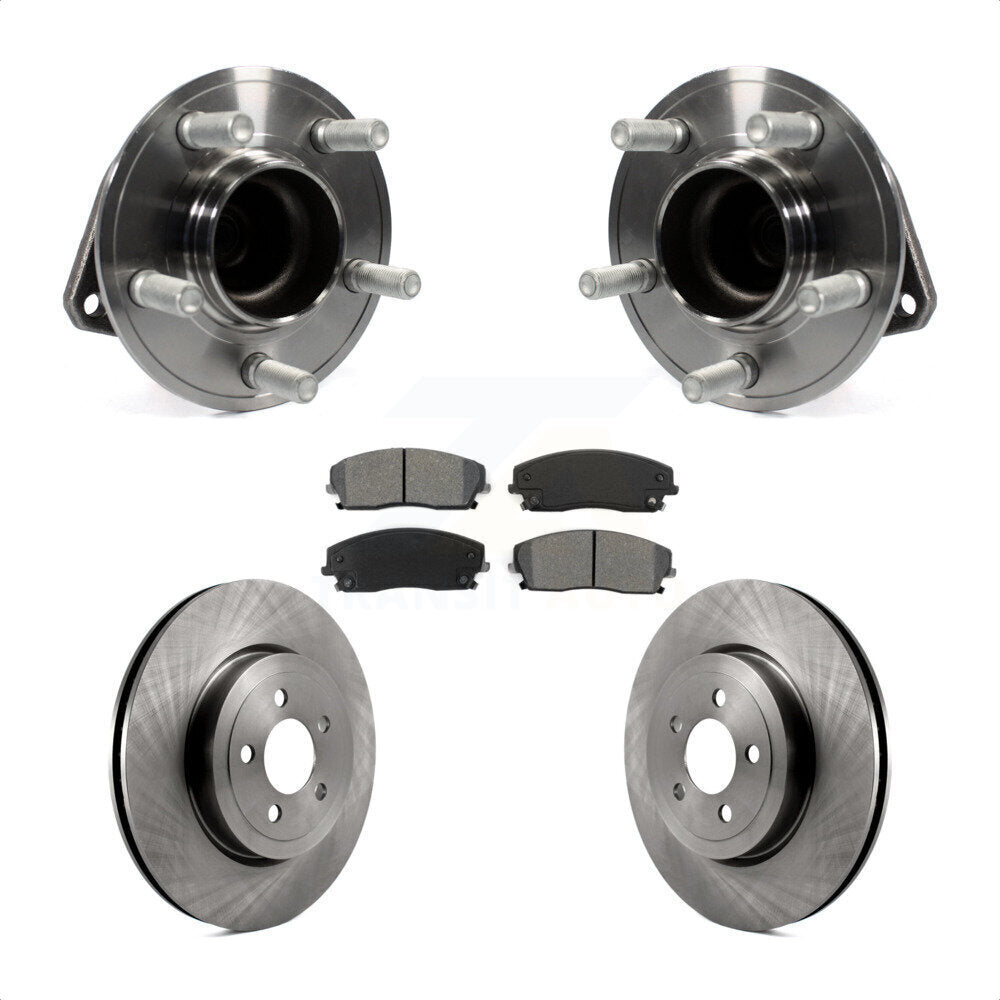 Transit Auto KBB-123408 Wheel Bearing and Hub Assembly for 2015-2018 Dodge Charger - Front product image