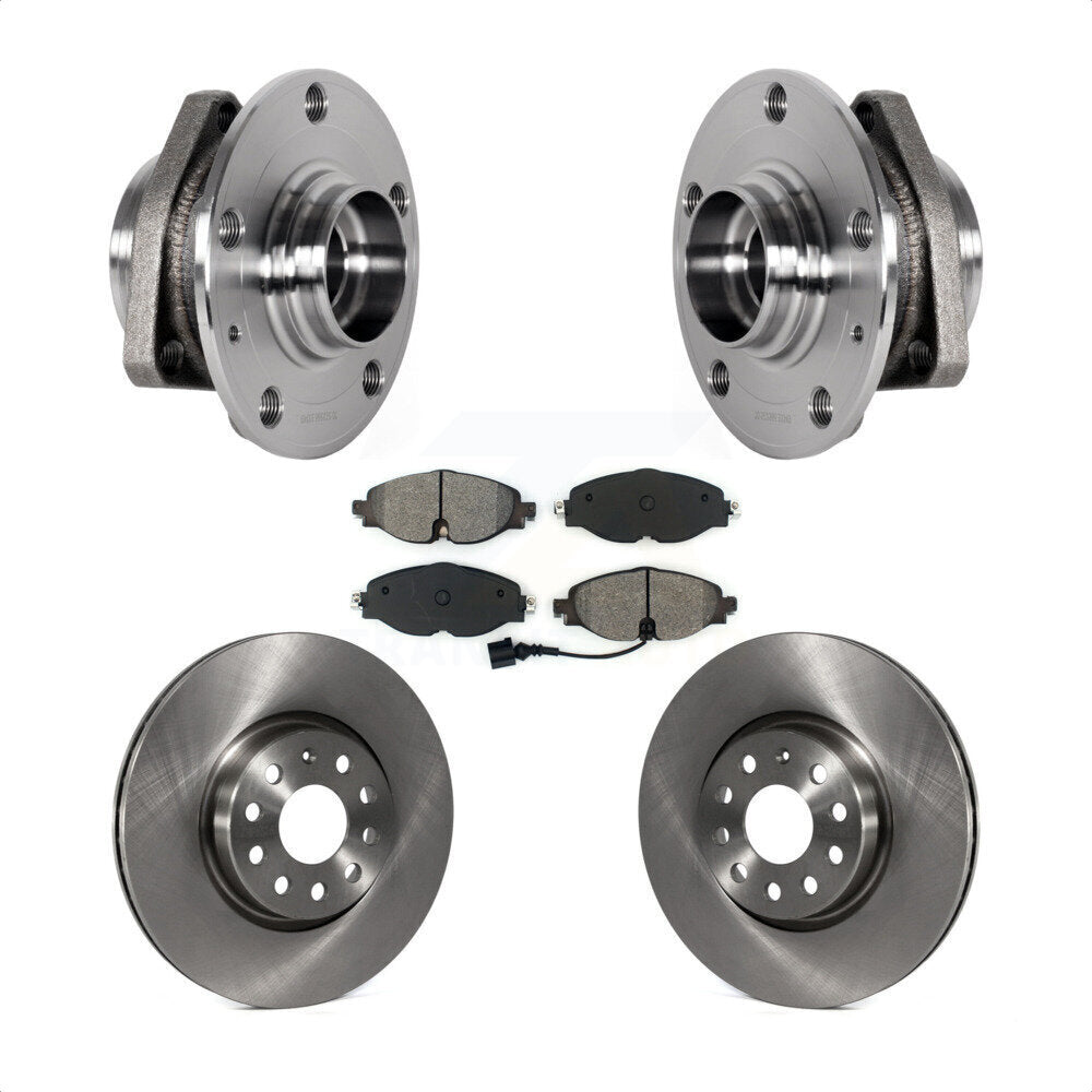 Transit Auto KBB-123409 Wheel Bearing and Hub Assembly for 2015-2018 Audi A3 Sportback e-tron, Audi A3 - Front product image