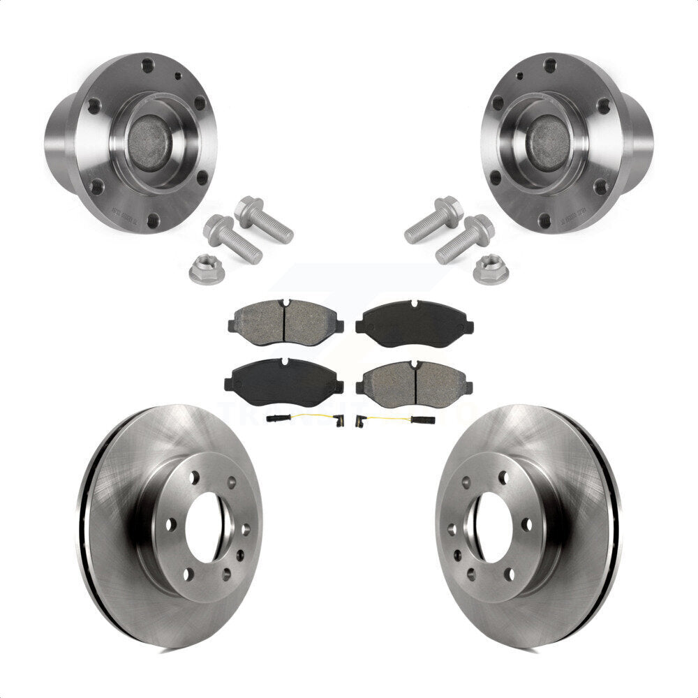 Transit Auto KBB-123413 Wheel Bearing and Hub Assembly for 2007-2018 Mercedes-Benz Sprinter 2500, Dodge Sprinter 2500 - Front product image