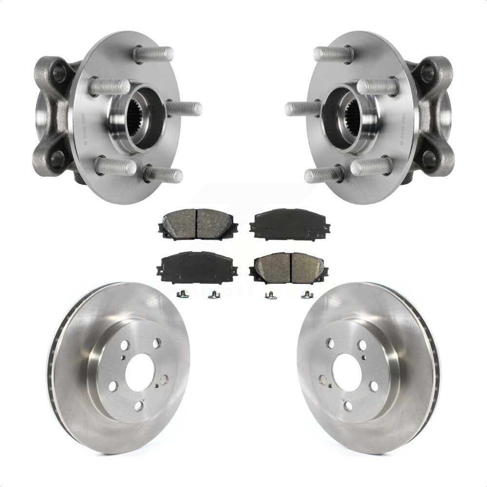 Transit Auto KBB-123420 Wheel Bearing and Hub Assembly for 2016-2022 Toyota Corolla, Toyota Prius AWD-e, Toyota Prius Prime & more - Front product image