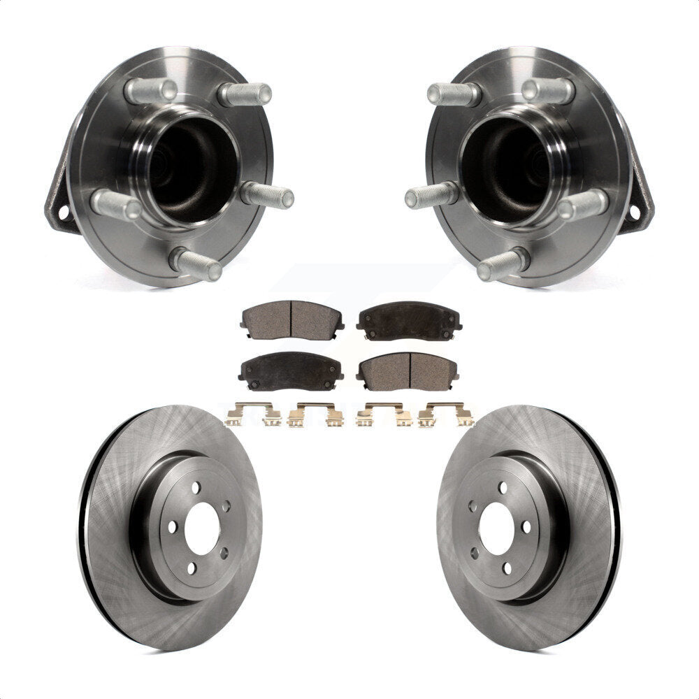 Transit Auto KBB-123427 Wheel Bearing and Hub Assembly for 2015-2018 Dodge Charger - Front product image