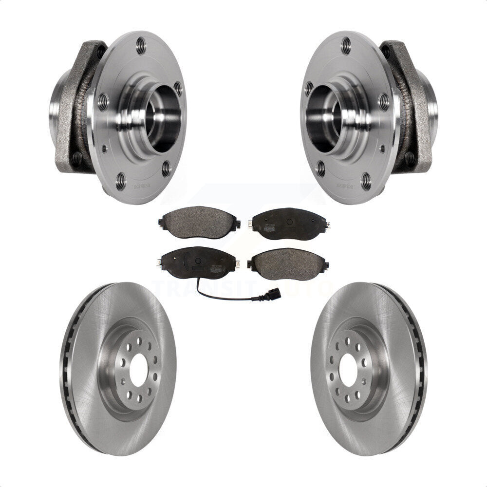 Transit Auto KBB-123428 Wheel Bearing and Hub Assembly for 2015-2020 Audi S3 - Front product image
