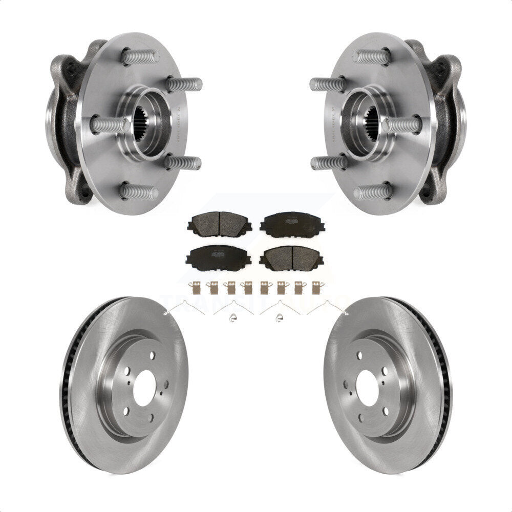 Transit Auto KBB-123436 Wheel Bearing and Hub Assembly for 2018-2024 Toyota Camry, Lexus ES250, Toyota Avalon - Front product image
