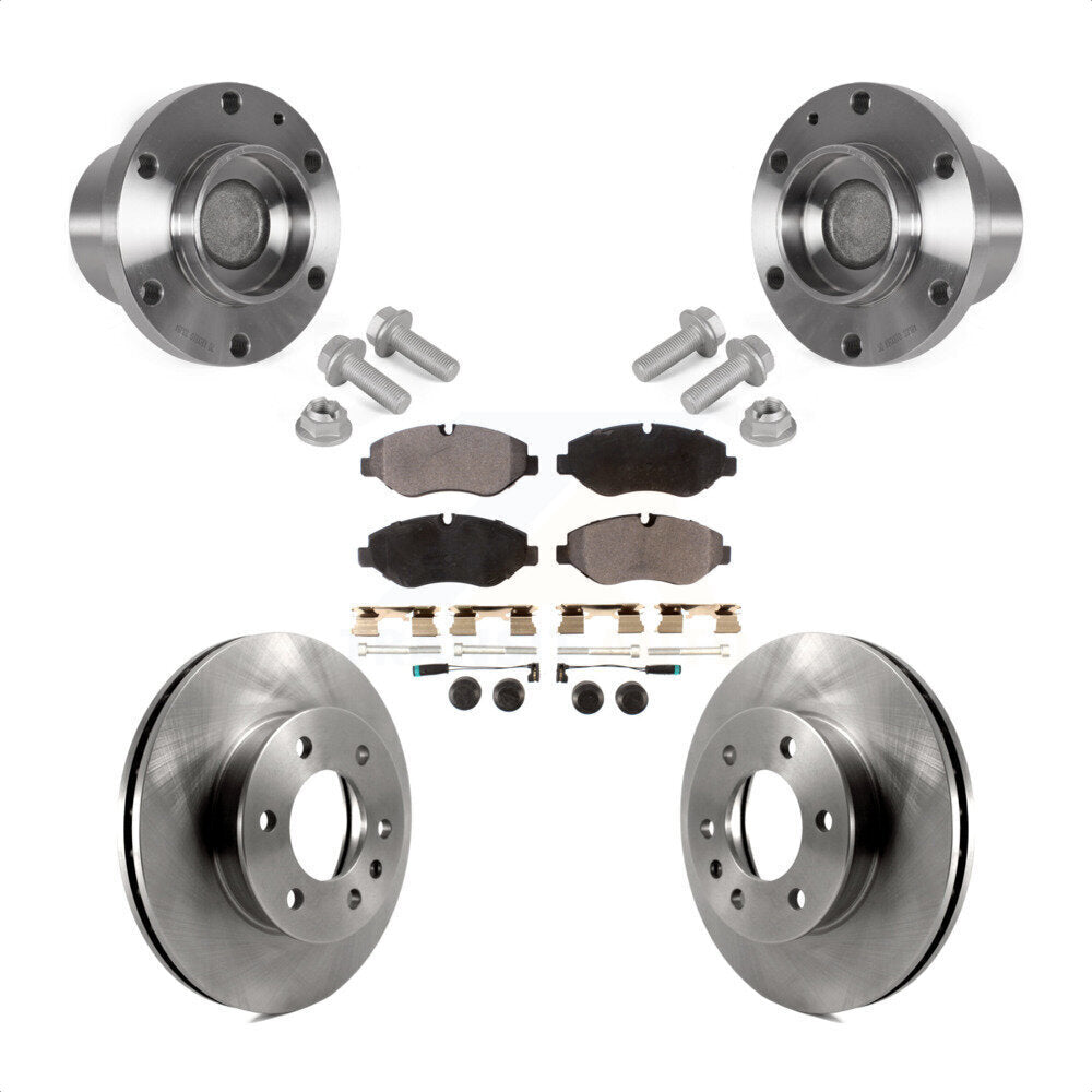 Transit Auto KBB-123441 Wheel Bearing and Hub Assembly for 2007-2018 Mercedes-Benz Sprinter 2500, Dodge Sprinter 2500 - Front product image