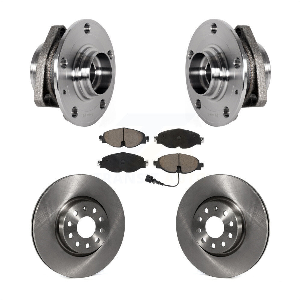 Transit Auto KBB-123446 Wheel Bearing and Hub Assembly for 2015-2018 Audi A3 Sportback e-tron, Audi A3 - Front product image