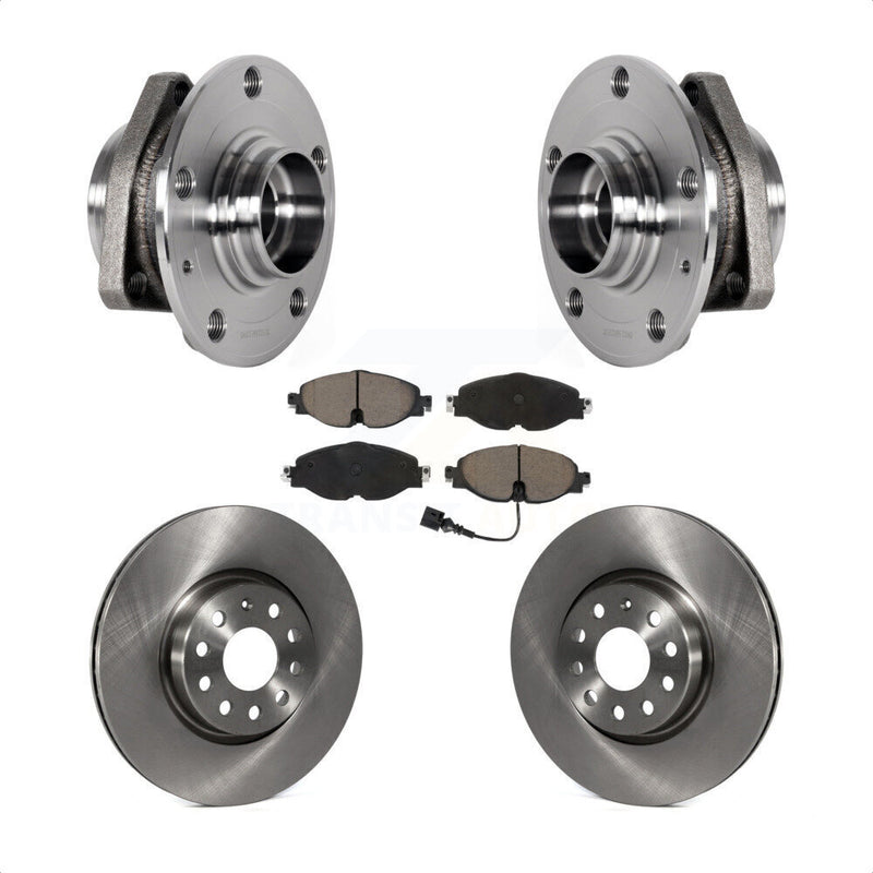 Transit Auto KBB-123446 Wheel Bearing and Hub Assembly for 2015-2018 Audi A3 Sportback e-tron, Audi A3 - Front product image