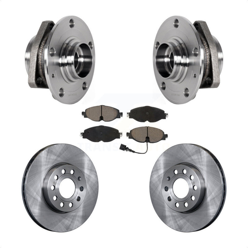 Transit Auto KBB-123447 Wheel Bearing and Hub Assembly for 2016 Audi A3 - Front product image