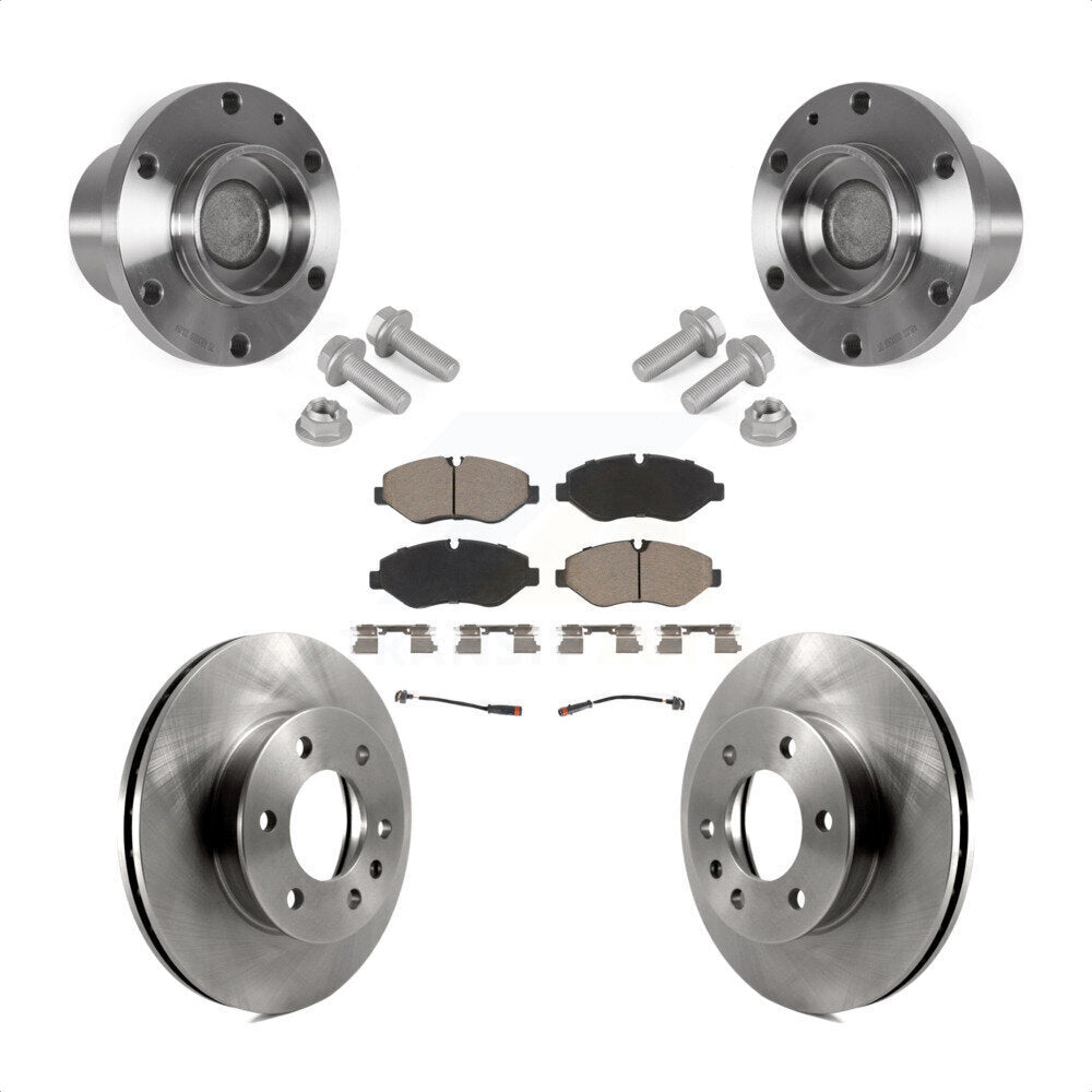 Transit Auto KBB-123451 Wheel Bearing and Hub Assembly for 2007-2018 Mercedes-Benz Sprinter 2500, Dodge Sprinter 2500 - Front product image