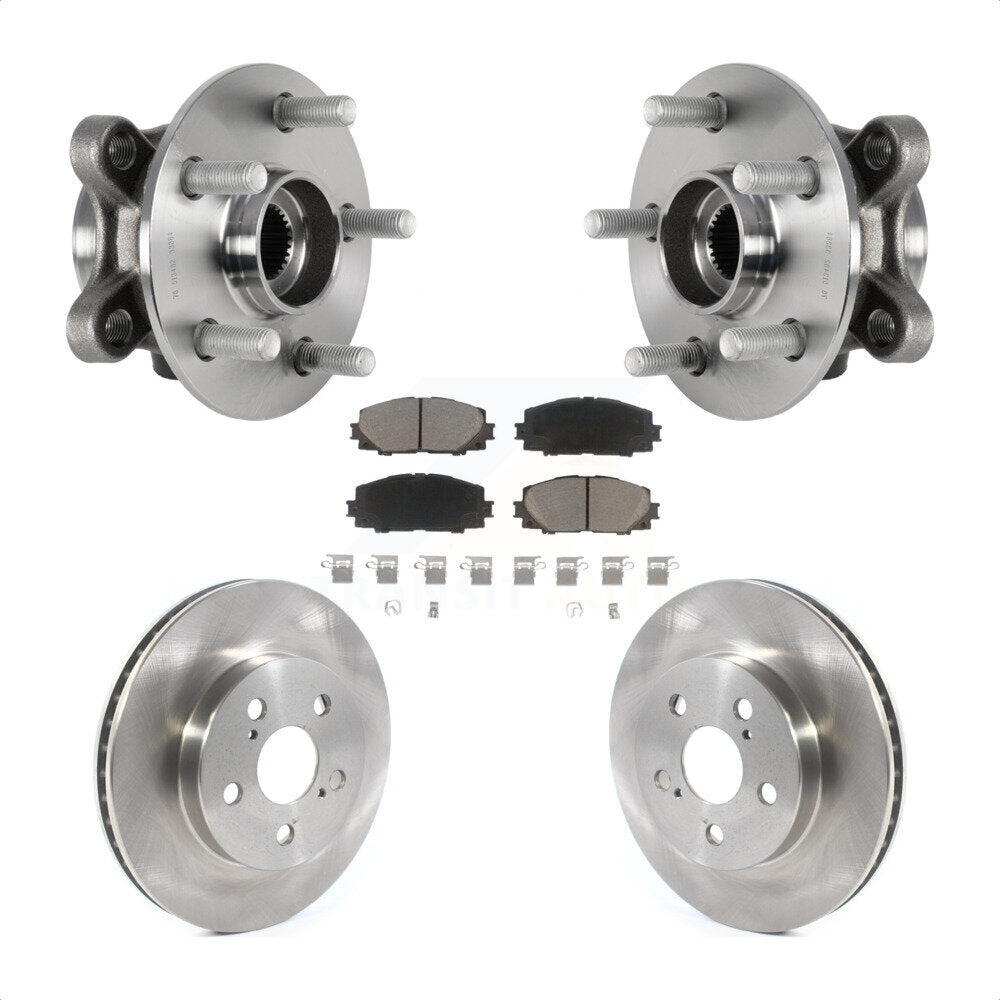 Transit Auto KBB-123458 Wheel Bearing and Hub Assembly for 2016-2022 Toyota Corolla, Toyota Prius AWD-e, Toyota Prius Prime & more - Front product image