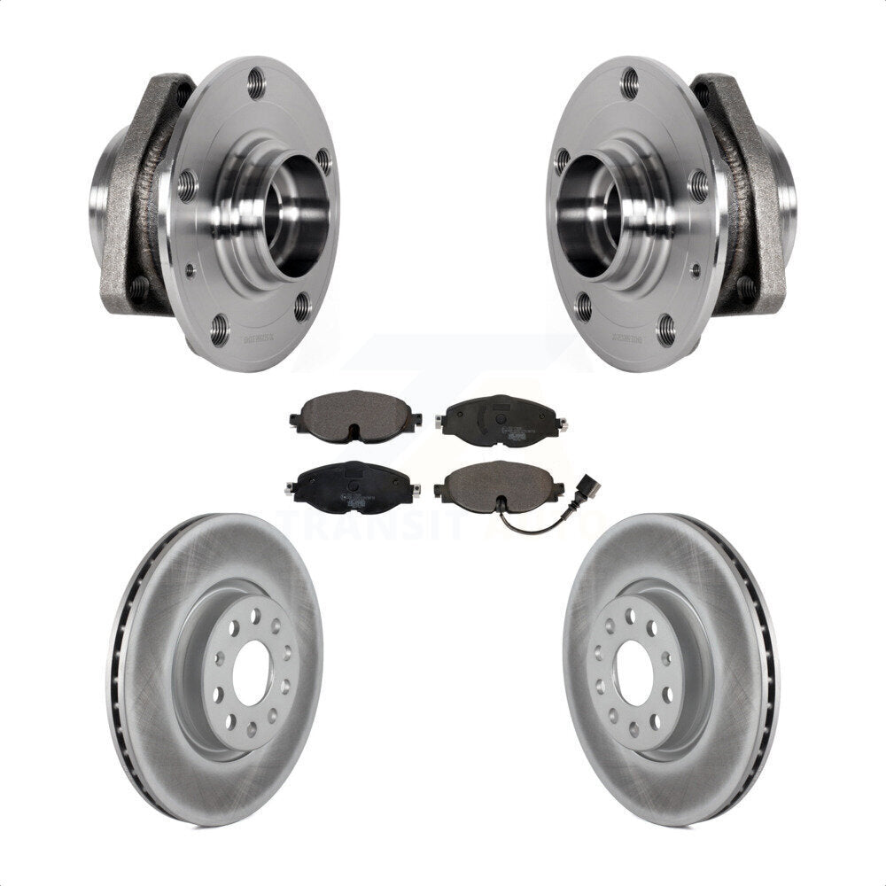 Transit Auto KBB-123477 Wheel Bearing and Hub Assembly for 2015-2018 Audi A3 Sportback e-tron, Audi A3 - Front product image