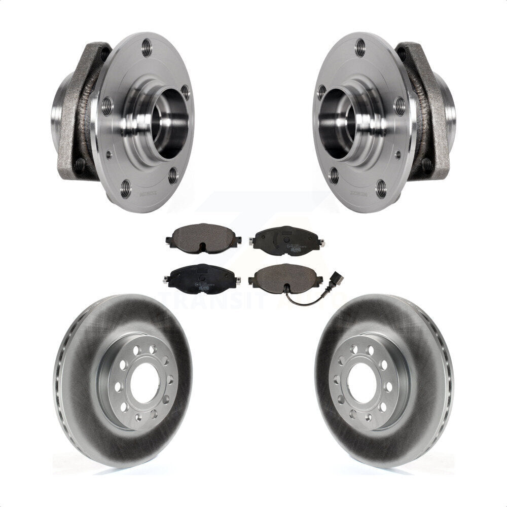 Transit Auto KBB-123478 Wheel Bearing and Hub Assembly for 2016 Audi A3 - Front product image
