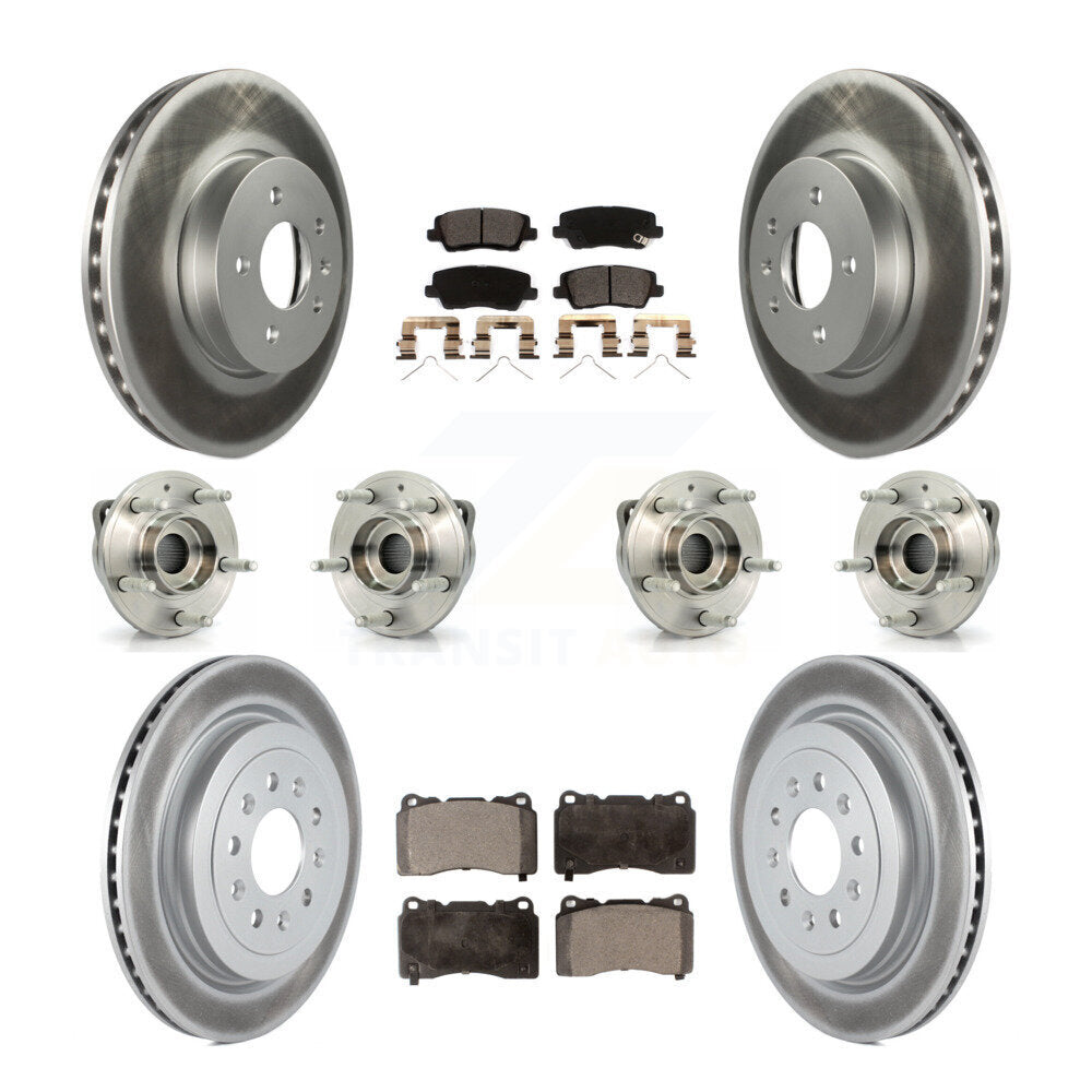 Transit Auto KBB-123489 Wheel Bearing and Hub Assembly for 2017-2019 Cadillac ATS - Front and Rear product image