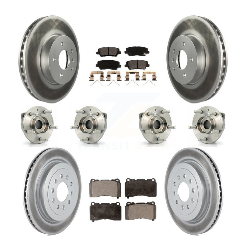 Transit Auto KBB-123489 Wheel Bearing and Hub Assembly for 2017-2019 Cadillac ATS - Front and Rear product image