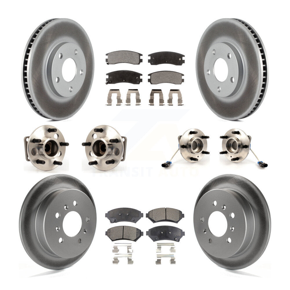 Transit Auto KBB-123491 Wheel Bearing and Hub Assembly for 1998-2005 Chevrolet Impala, Chevrolet Monte Carlo, Oldsmobile Intrigue - Front and Rear product image