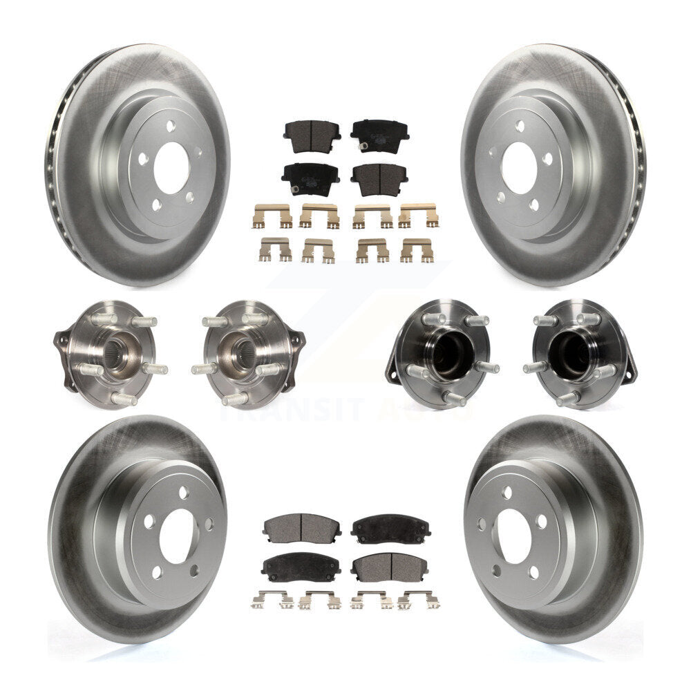 Transit Auto KBB-123498 Wheel Bearing and Hub Assembly for 2015-2018 Dodge Charger - Front and Rear product image