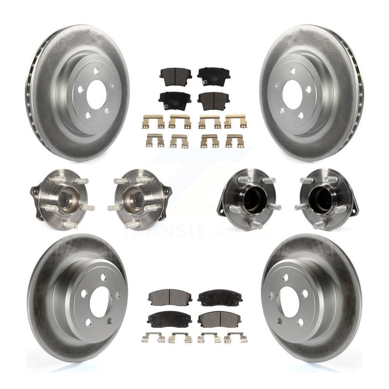 Transit Auto KBB-123498 Wheel Bearing and Hub Assembly for 2015-2018 Dodge Charger - Front and Rear product image