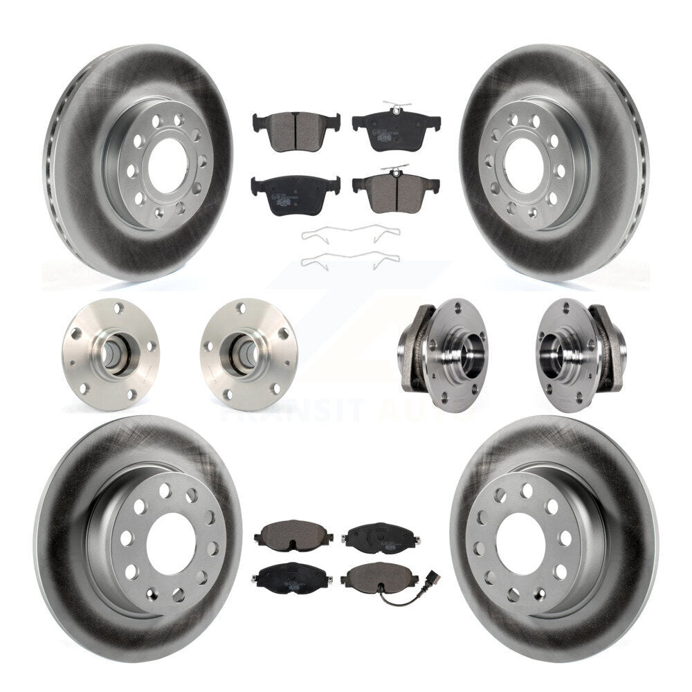Transit Auto KBB-123505 Wheel Bearing and Hub Assembly for 2016 Audi A3 - Front and Rear product image