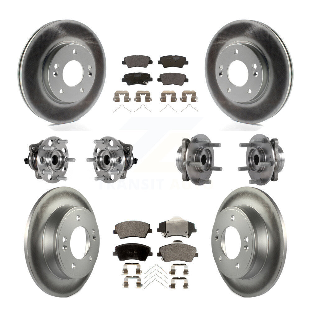 Transit Auto KBB-123508 Wheel Bearing and Hub Assembly for 2017-2020 Hyundai Elantra - Front and Rear product image