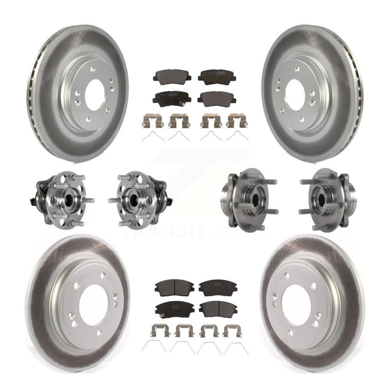 Transit Auto KBB-123509 Wheel Bearing and Hub Assembly for 2017-2020 Hyundai Elantra - Front and Rear product image