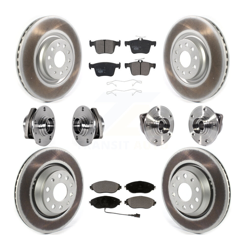 Transit Auto KBB-123519 Wheel Bearing and Hub Assembly for 2015-2020 Audi S3, Volkswagen Golf R - Front and Rear product image