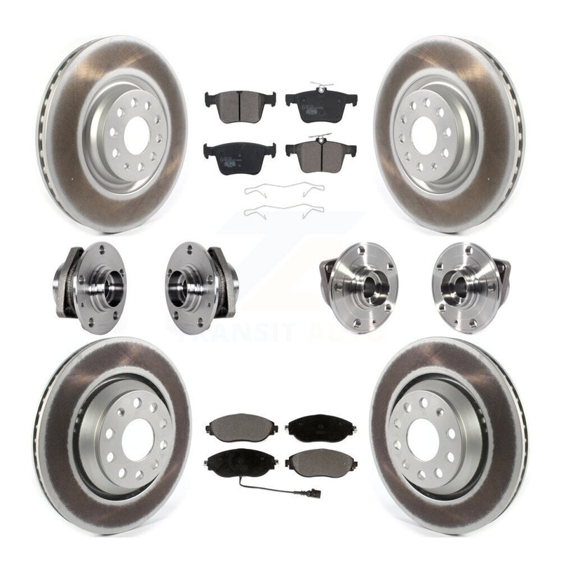 Transit Auto KBB-123519 Wheel Bearing and Hub Assembly for 2015-2020 Audi S3, Volkswagen Golf R - Front and Rear product image