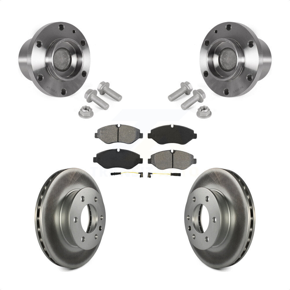 Transit Auto KBB-123527 Wheel Bearing and Hub Assembly for 2007-2018 Mercedes-Benz Sprinter 2500, Dodge Sprinter 2500 - Front product image