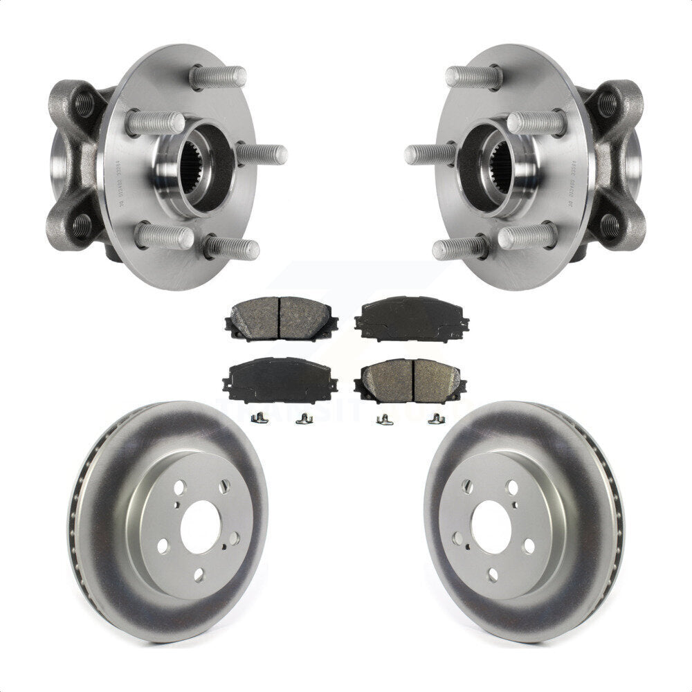 Transit Auto KBB-123538 Wheel Bearing and Hub Assembly for 2016-2022 Toyota Corolla, Toyota Prius AWD-e, Toyota Prius Prime & more - Front product image