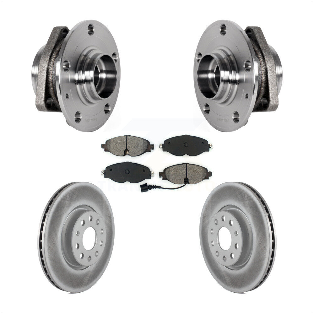 Transit Auto KBB-123540 Wheel Bearing and Hub Assembly for 2015-2018 Audi A3 Sportback e-tron, Audi A3 - Front product image