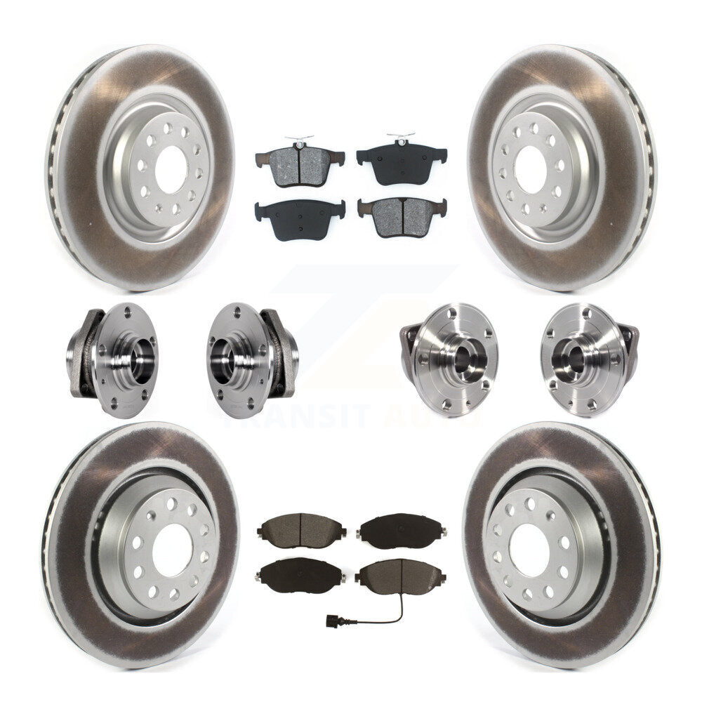 Transit Auto KBB-123548 Wheel Bearing and Hub Assembly for 2015-2020 Audi S3, Volkswagen Golf R - Front and Rear product image