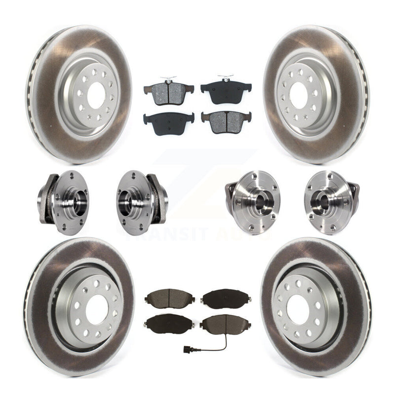Transit Auto KBB-123548 Wheel Bearing and Hub Assembly for 2015-2020 Audi S3, Volkswagen Golf R - Front and Rear product image