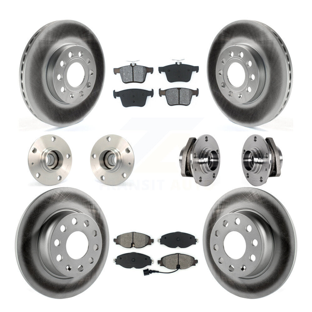 Transit Auto KBB-123551 Wheel Bearing and Hub Assembly for 2016 Audi A3 - Front and Rear product image