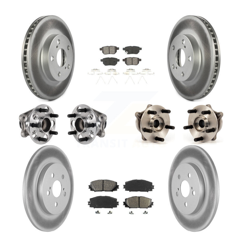 Transit Auto KBB-123553 Wheel Bearing and Hub Assembly for 2011-2017 Lexus CT200h - Front and Rear product image