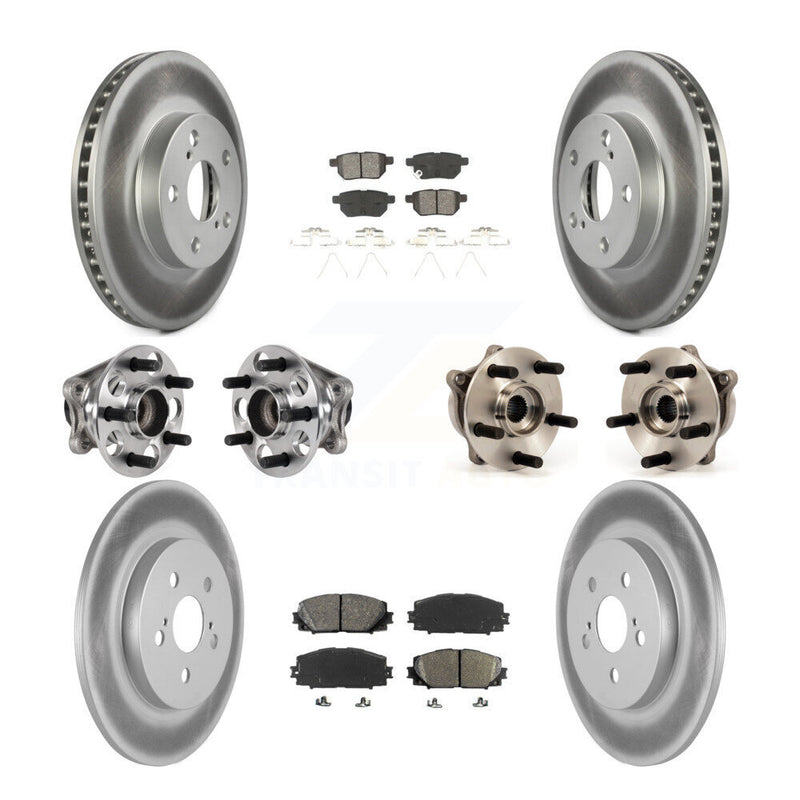 Transit Auto KBB-123553 Wheel Bearing and Hub Assembly for 2011-2017 Lexus CT200h - Front and Rear product image