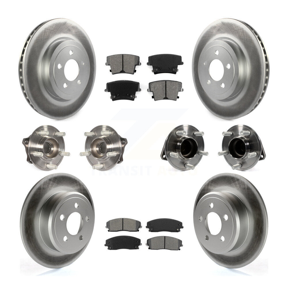 Transit Auto KBB-123557 Wheel Bearing and Hub Assembly for 2015-2018 Dodge Charger - Front and Rear product image