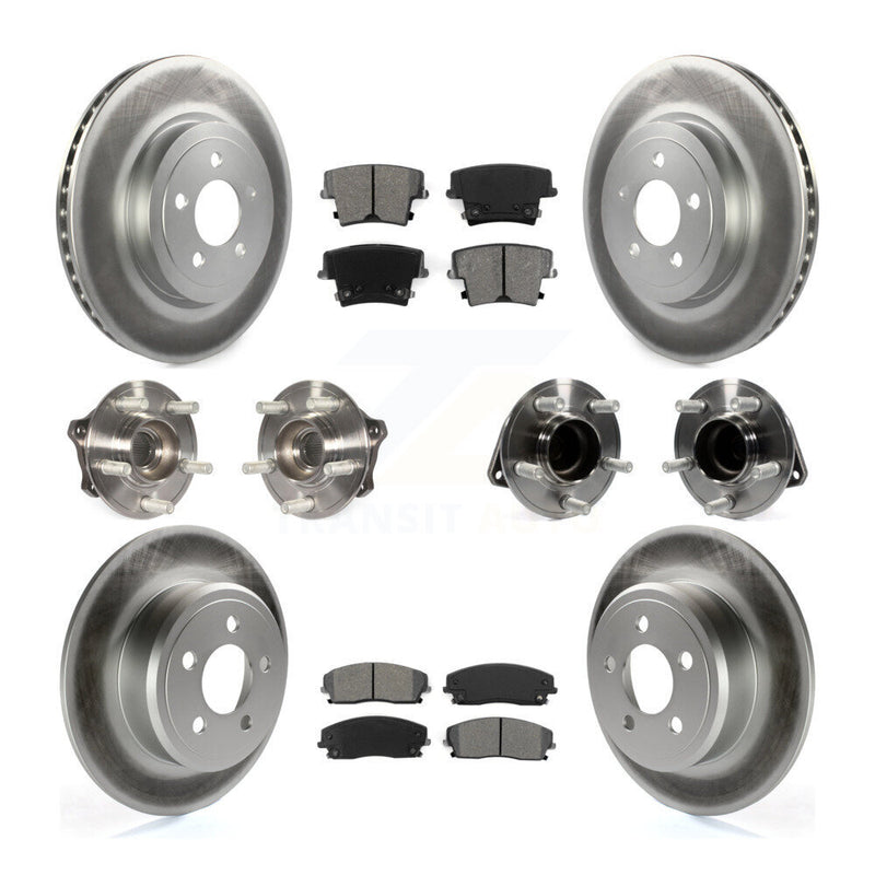 Transit Auto KBB-123557 Wheel Bearing and Hub Assembly for 2015-2018 Dodge Charger - Front and Rear product image