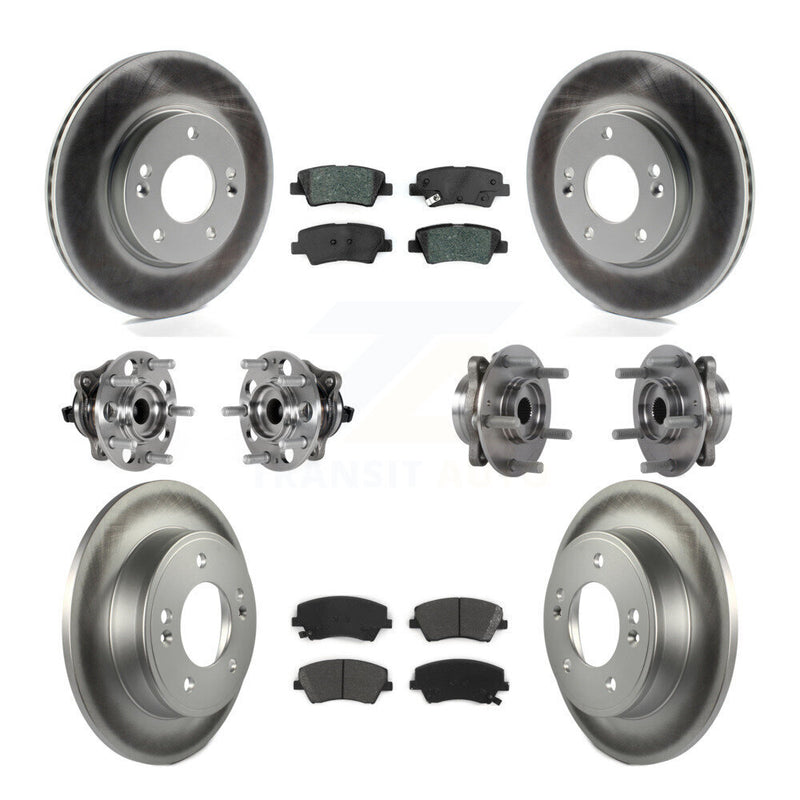 Transit Auto KBB-123559 Wheel Bearing and Hub Assembly for 2017-2020 Hyundai Elantra - Front and Rear product image