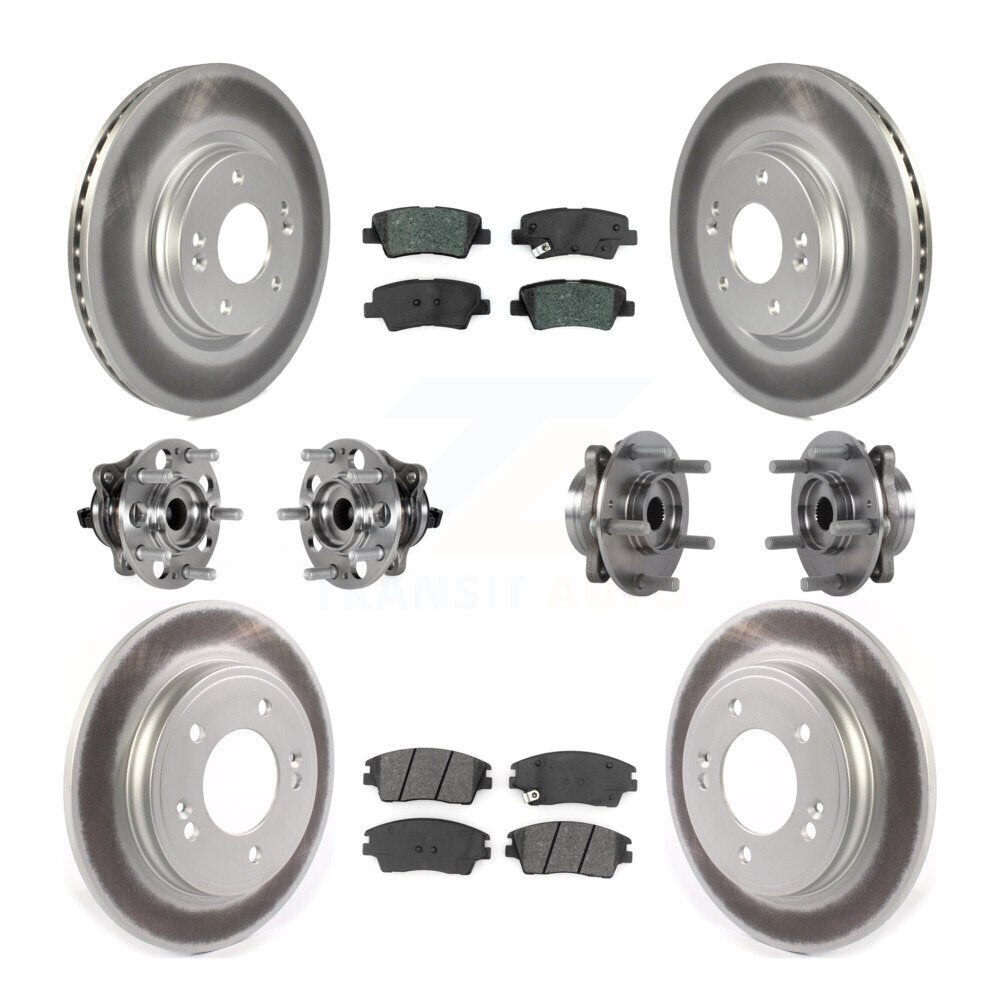 Transit Auto KBB-123560 Wheel Bearing and Hub Assembly for 2017-2020 Hyundai Elantra - Front and Rear product image