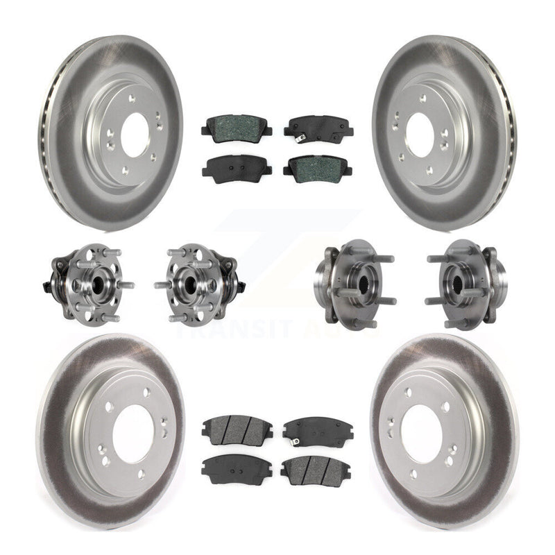 Transit Auto KBB-123560 Wheel Bearing and Hub Assembly for 2017-2020 Hyundai Elantra - Front and Rear product image