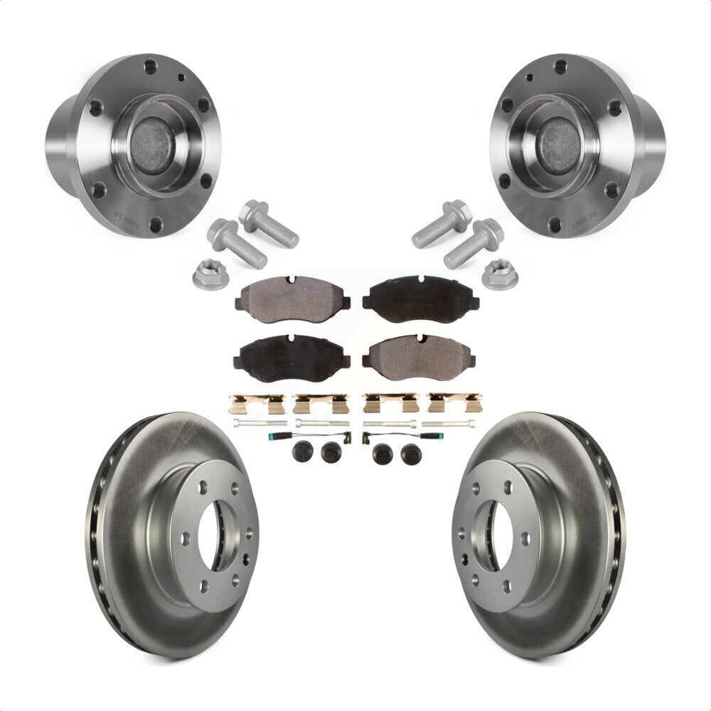 Transit Auto KBB-123583 Wheel Bearing and Hub Assembly for 2007-2018 Mercedes-Benz Sprinter 2500, Dodge Sprinter 2500 - Front product image