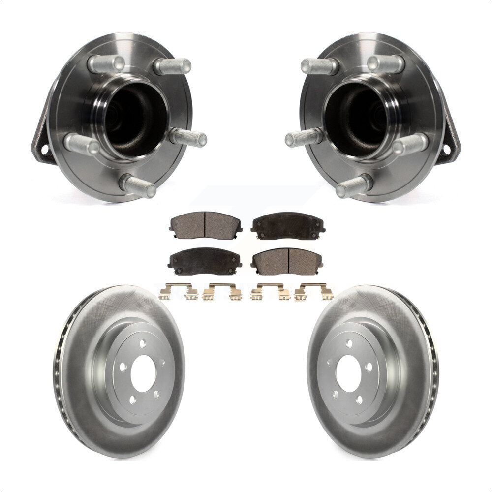 Transit Auto KBB-123587 Wheel Bearing and Hub Assembly for 2015-2018 Dodge Charger - Front product image