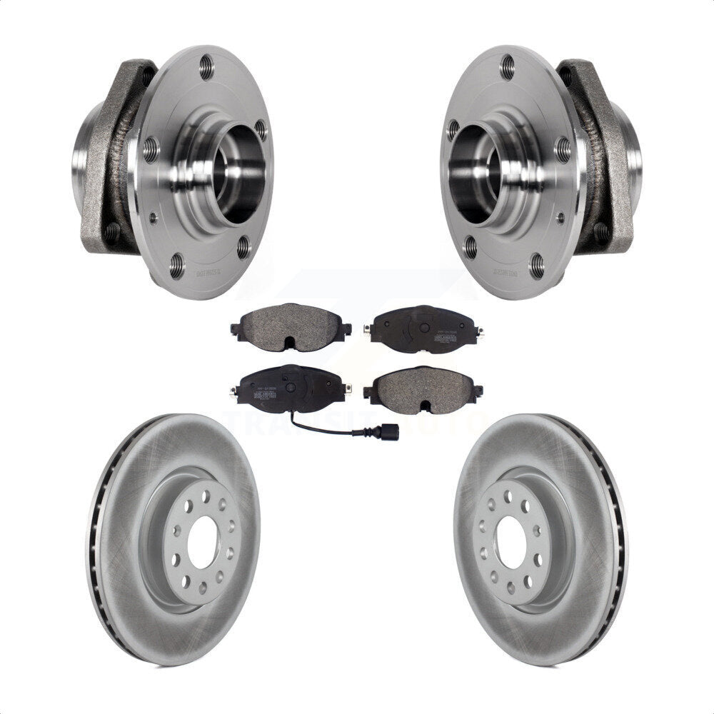 Transit Auto KBB-123590 Wheel Bearing and Hub Assembly for 2015-2018 Audi A3 Sportback e-tron, Audi A3 - Front product image