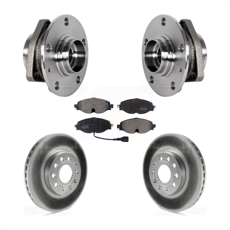 Transit Auto KBB-123591 Wheel Bearing and Hub Assembly for 2016 Audi A3 - Front product image