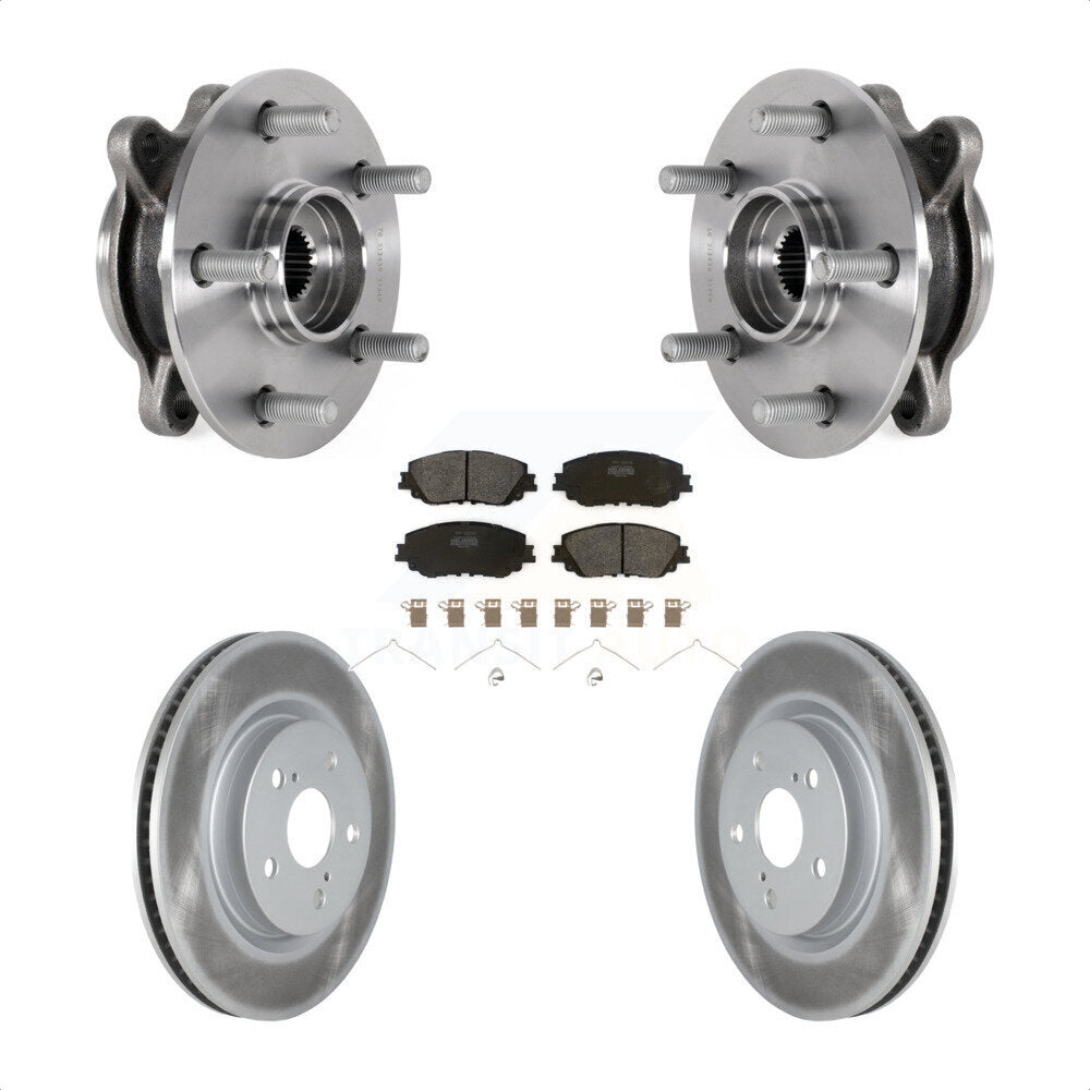Transit Auto KBB-123596 Wheel Bearing and Hub Assembly for 2018-2024 Toyota Camry, Lexus ES250, Toyota Avalon - Front product image