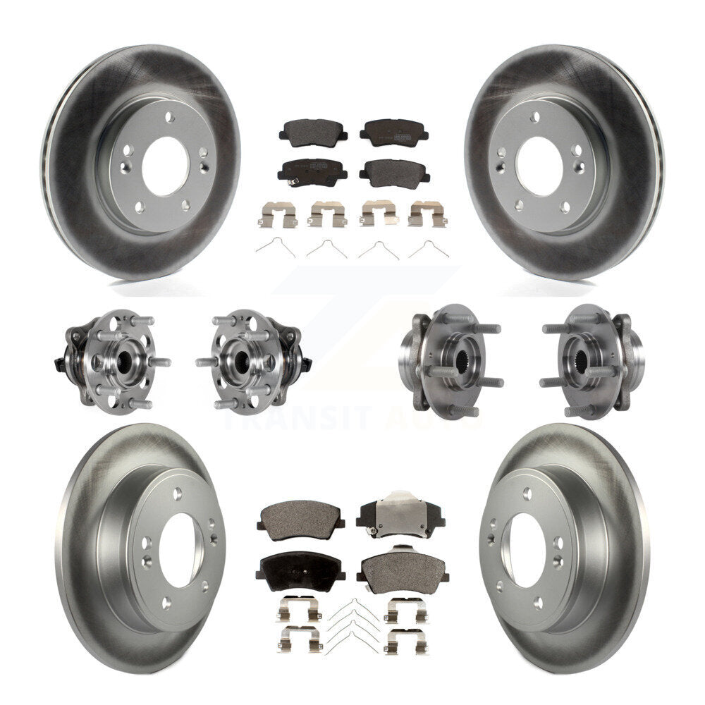 Transit Auto KBB-123612 Wheel Bearing and Hub Assembly for 2017-2020 Hyundai Elantra - Front and Rear product image