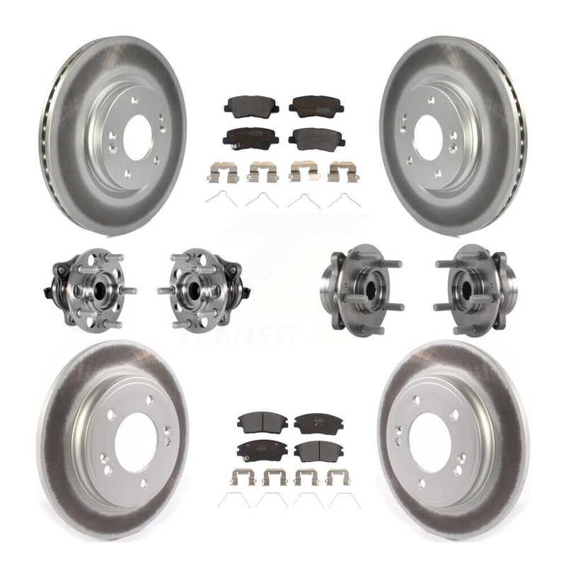 Transit Auto KBB-123613 Wheel Bearing and Hub Assembly for 2017-2020 Hyundai Elantra - Front and Rear product image