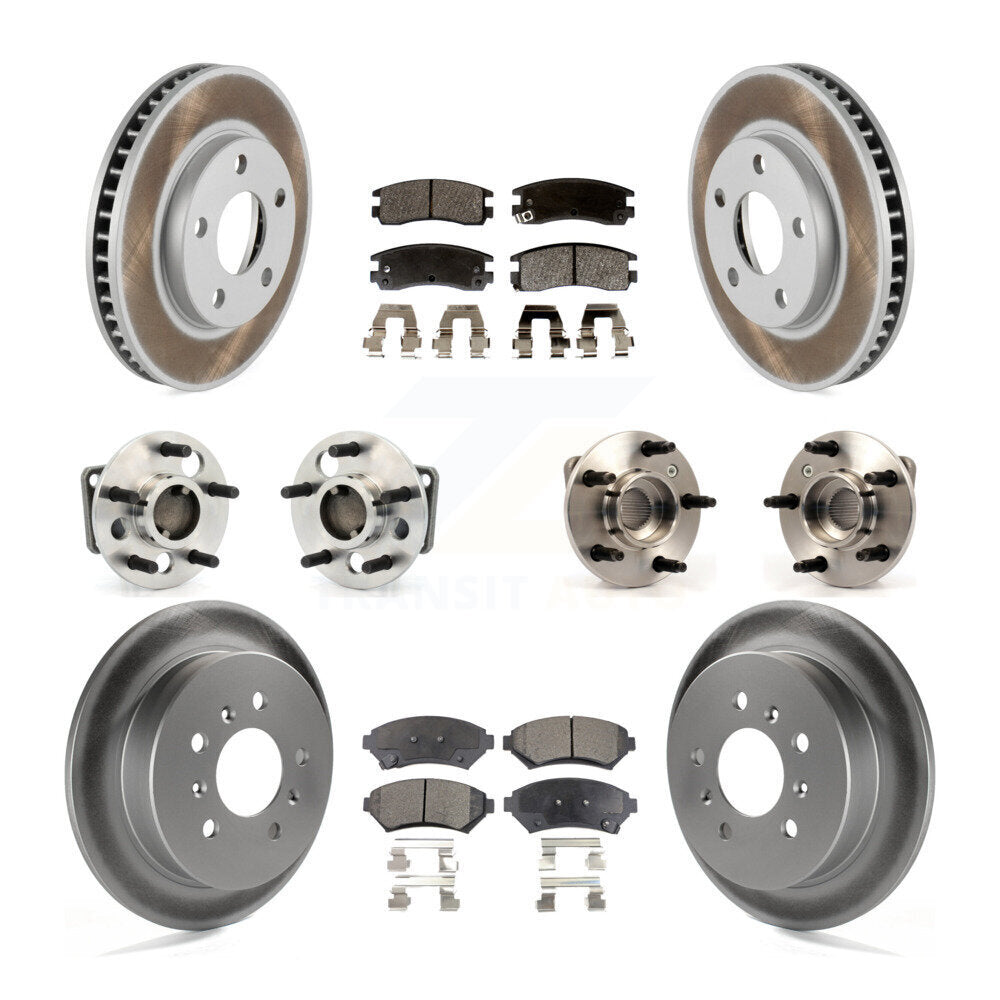 Transit Auto KBB-123624 Wheel Bearing and Hub Assembly for 2003-2005 Buick Century, Buick Regal, Pontiac Grand Prix - Front and Rear product image