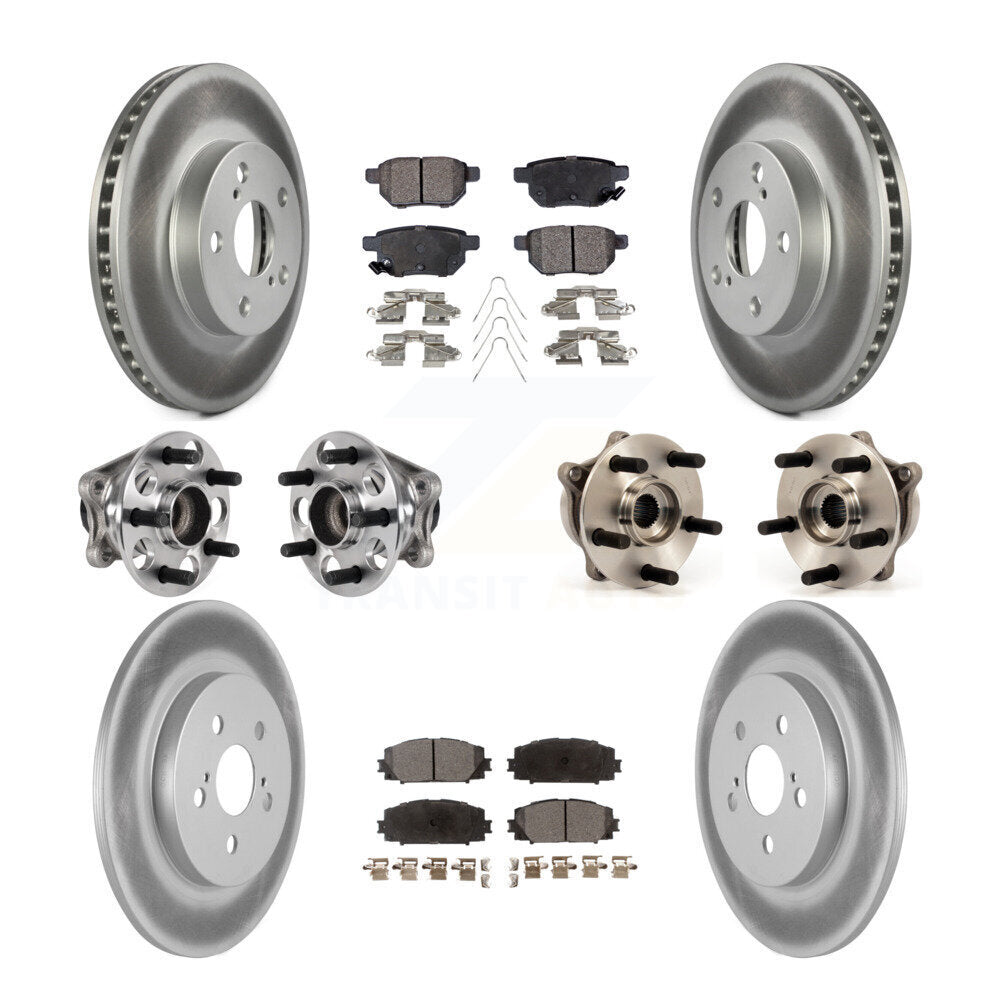 Transit Auto KBB-123625 Wheel Bearing and Hub Assembly for 2011-2017 Lexus CT200h - Front and Rear product image