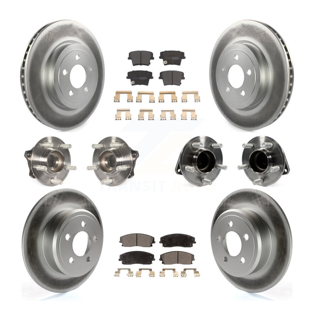 Transit Auto KBB-123628 Wheel Bearing and Hub Assembly for 2015-2018 Dodge Charger - Front and Rear product image